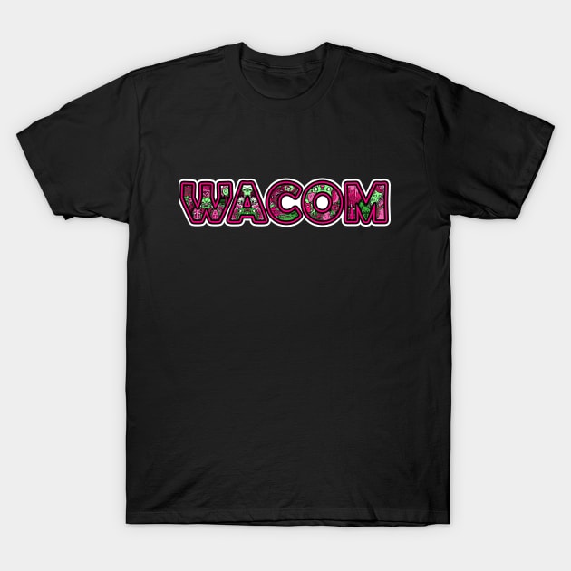 Wacom T-Shirt by HaddyTheCreator